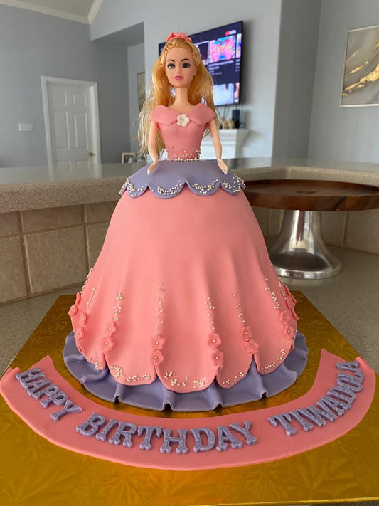 Magnificent Barbie Chocolate Cake